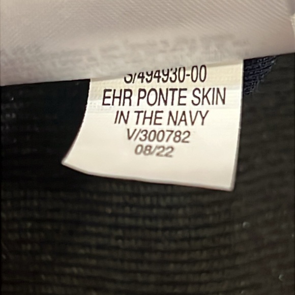 NWT Old Navy Extra High Rise Stevie Skinny Navy Pants 3X Ankle Cropped - Picture 10 of 12